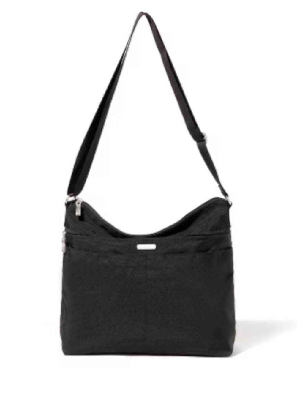 baggallini Women's Voyage Slip Pocket Hobo Crossbody Bag
